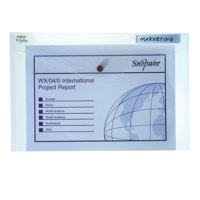 Snopake Polyfile Wallet File Foolscap Clear PK5