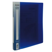 Snopake Superline Ring Binder 2-Ring 15mm A4 Elct BL (PK10)