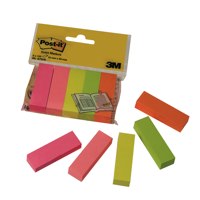 Post-It Note Page Markers - 5 Colours Pack 5 x 100