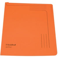 Guildhall Slipfile Open 2 Side Manilla File Orange PK50