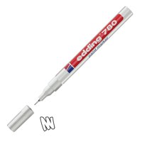 Edding 780 Paint Marker Bullet Tip 0.8mm Line White  PK10