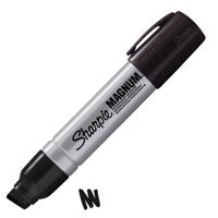 Sharpie Magnum Metal Perm Large Chisel Tip 14.8mm BK PK12