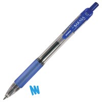 Zebra Sarasa Retractable Rollerball Gel Ink 0.7mm Blue PK12