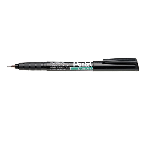 Pentel Permanent Marker Superfine Black PK12