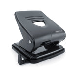 Rapesco 827 2-Hole Metal Punch 30  Sheet Black