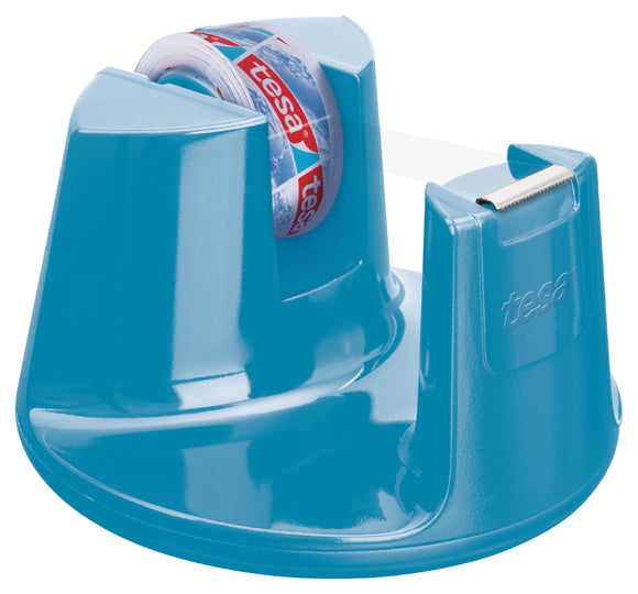 tesa Easy Cut Compact Dispenser Blue inc 1 roll 15mmx10m